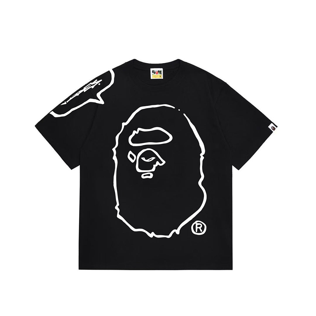 BAPE Ape Head Graphic Streetwear T-Shirt