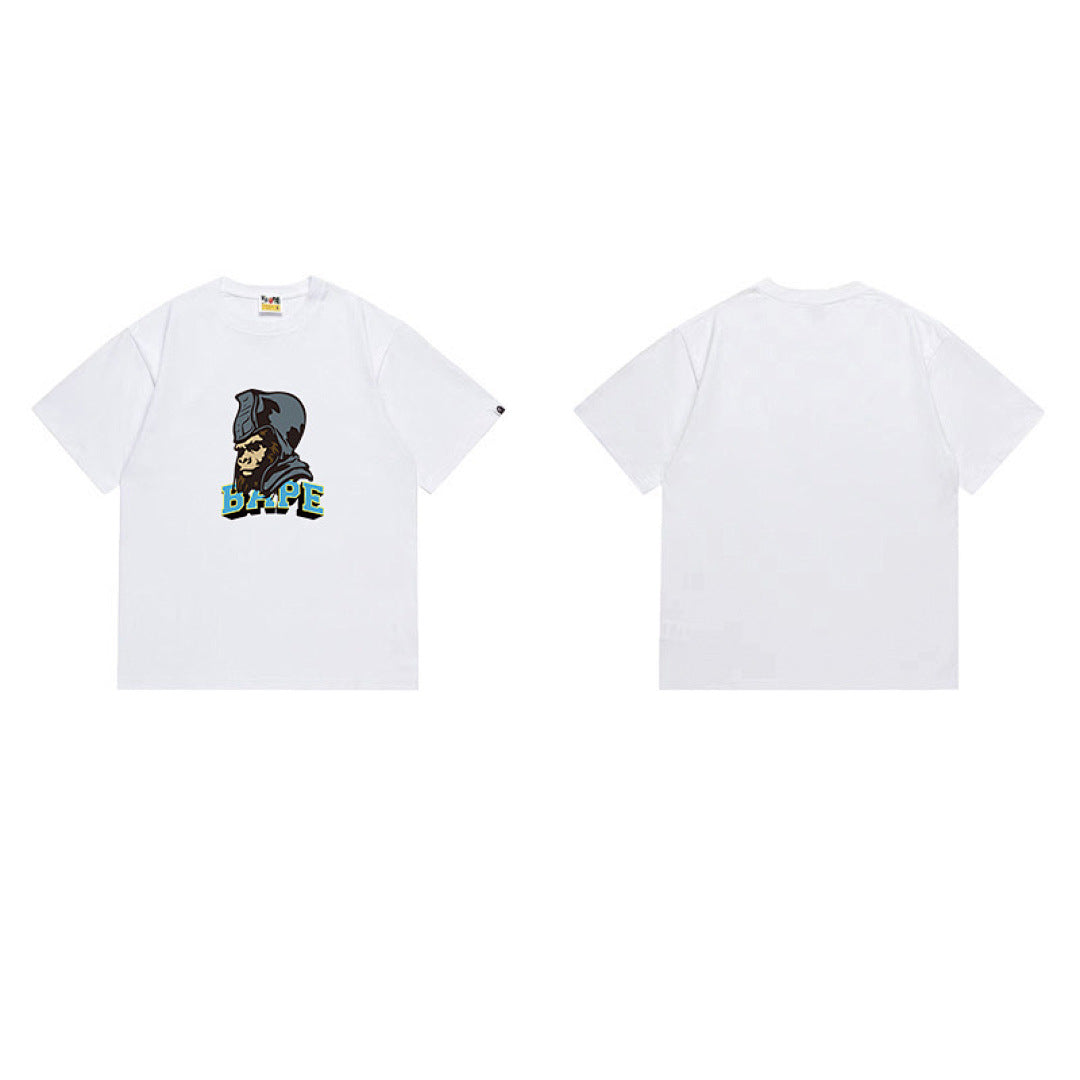 BAPE Ape Head Graphic Streetwear T-Shirt