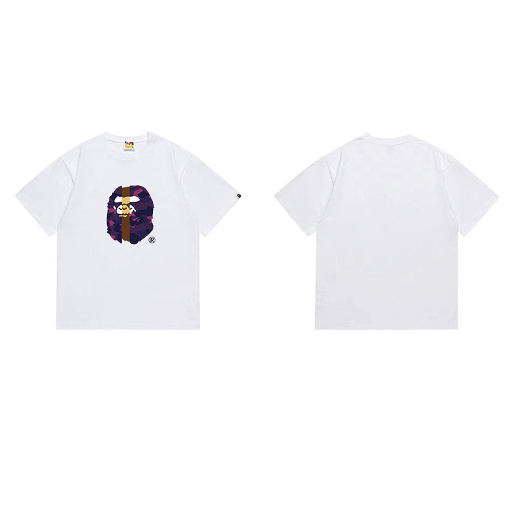 BAPE Ape Head Graphic Streetwear T-Shirt