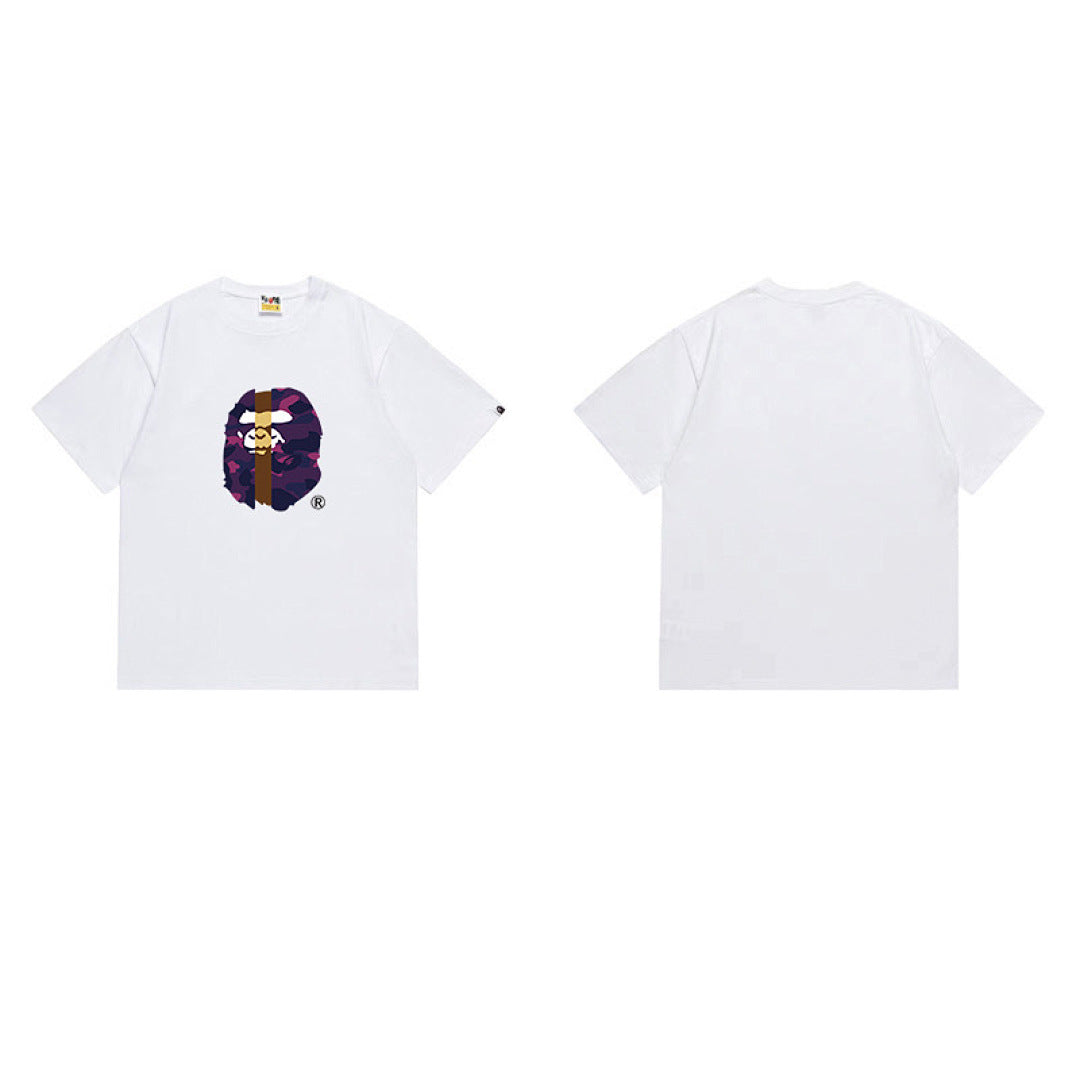 BAPE Ape Head Graphic Streetwear T-Shirt