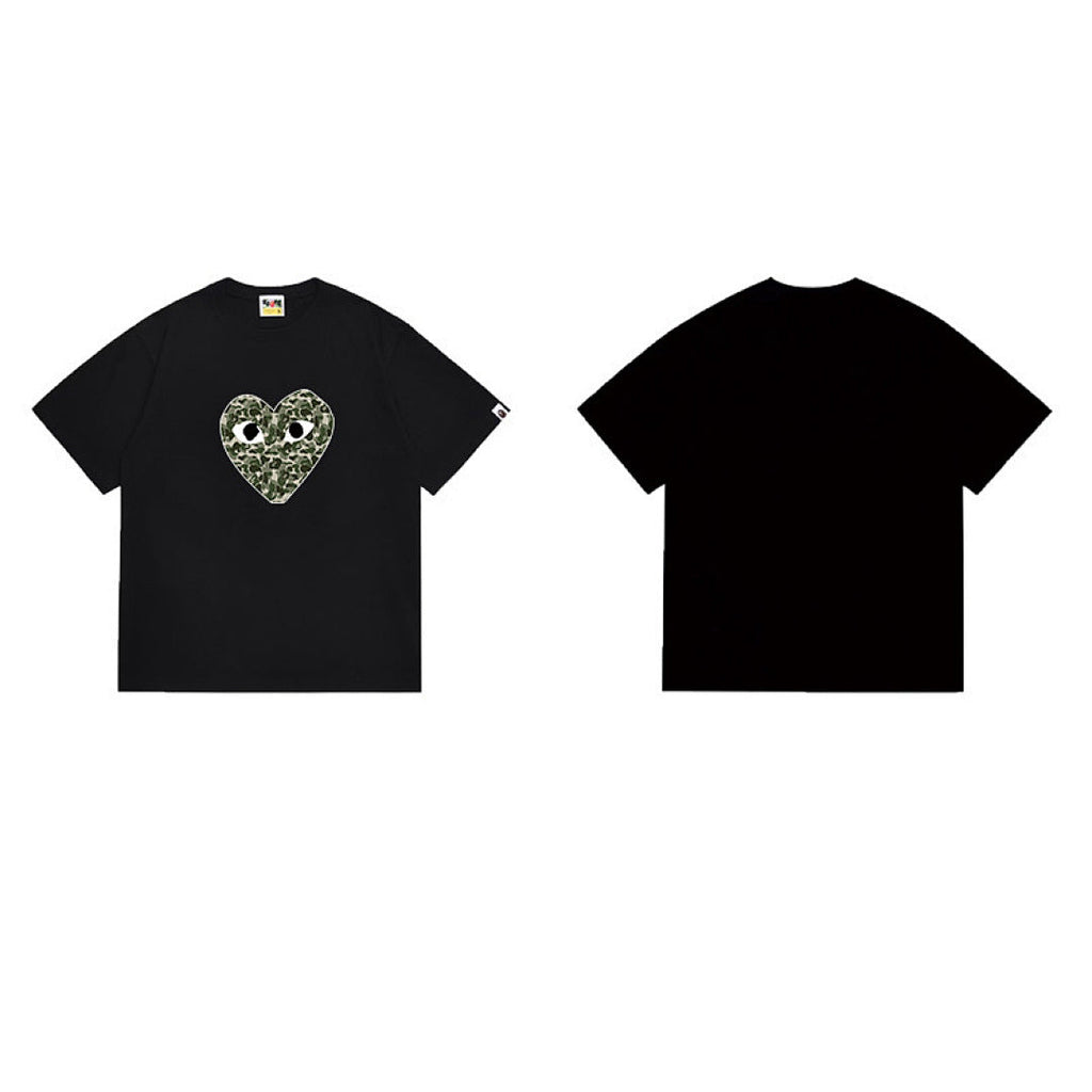 BAPE Ape Head Graphic Streetwear T-Shirt