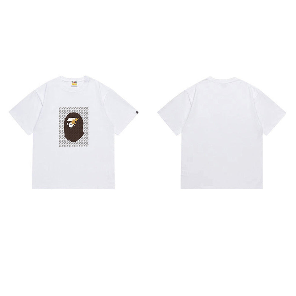 BAPE Ape Head Graphic Streetwear T-Shirt