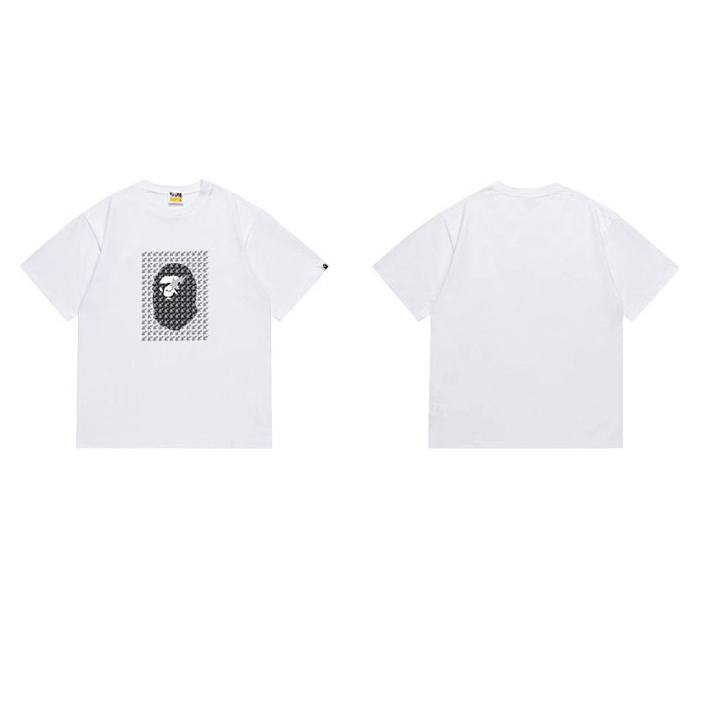 BAPE Ape Head Graphic Streetwear T-Shirt