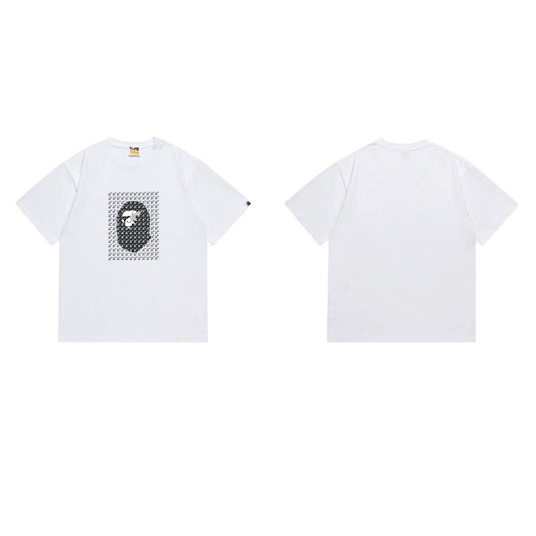 BAPE Ape Head Graphic Streetwear T-Shirt