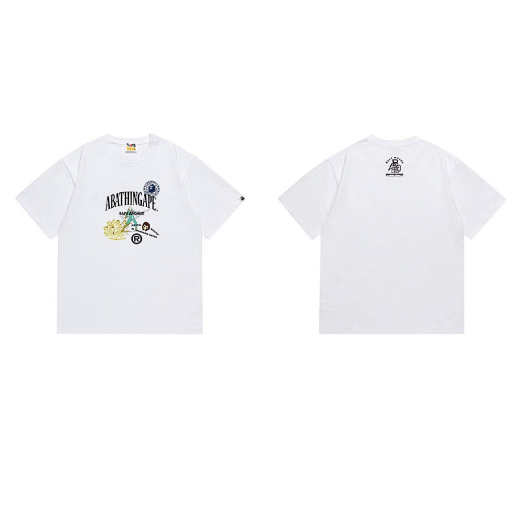 BAPE Ape Head Graphic Streetwear T-Shirt
