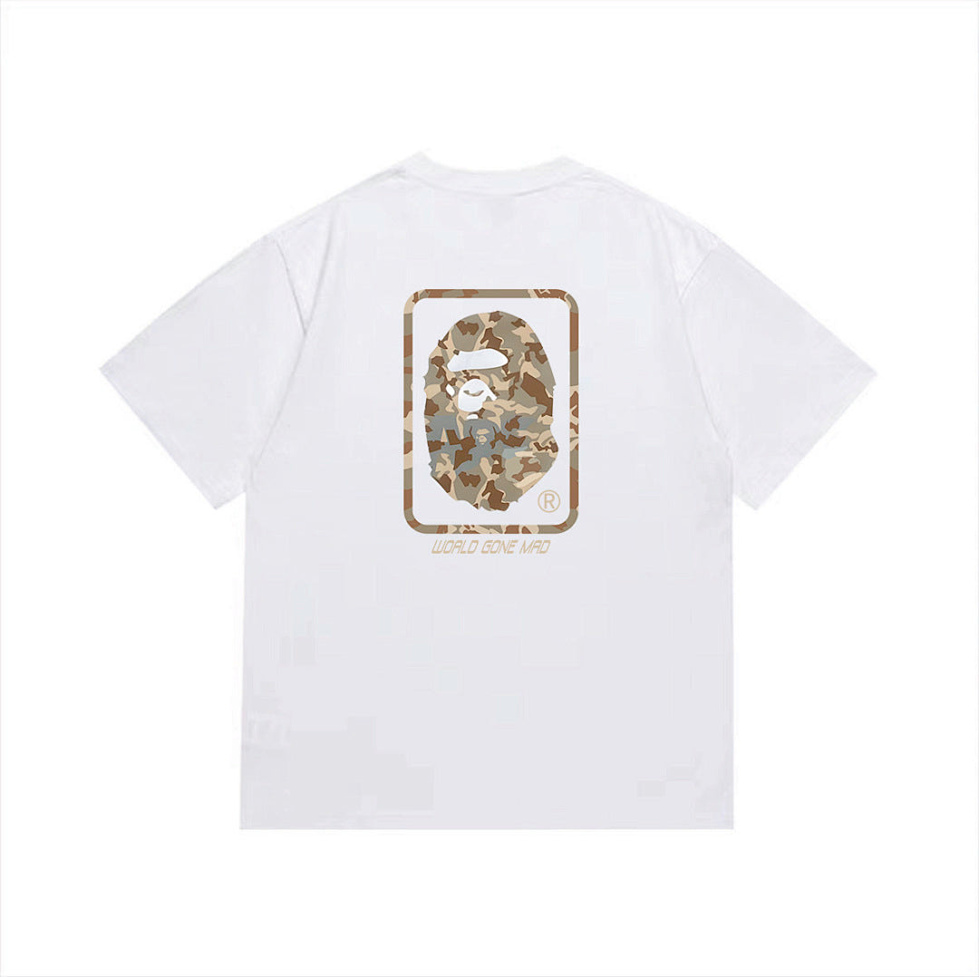 BAPE Ape Head Graphic Streetwear T-Shirt