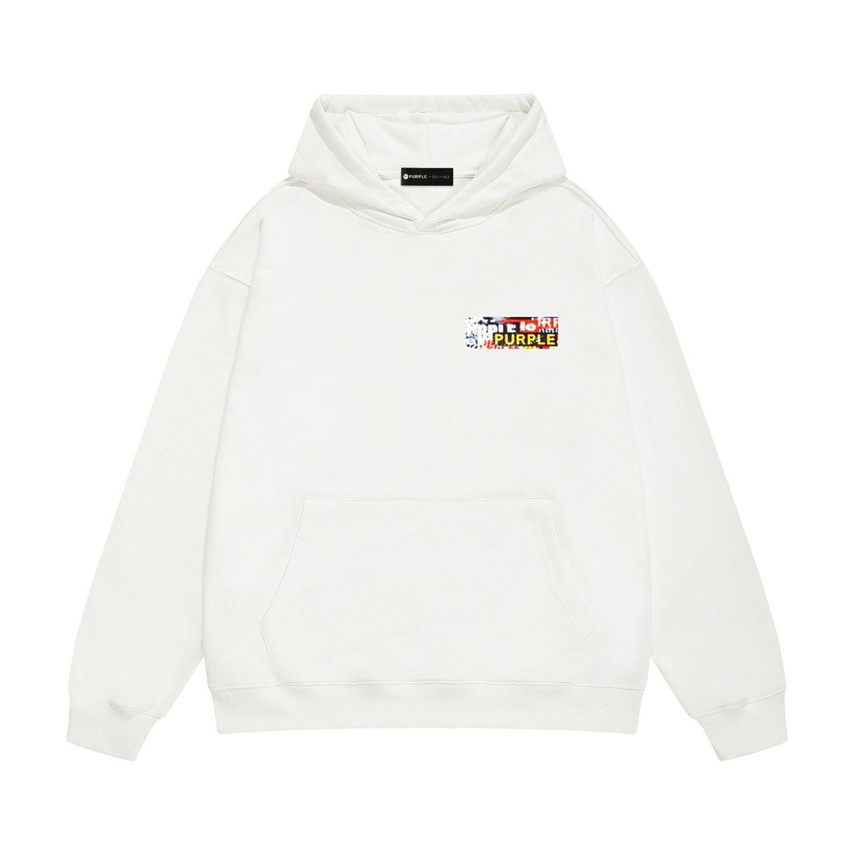 Purple Brand Collage Box Logo Hoodie