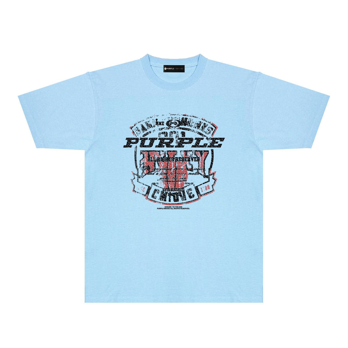 Purple Brand Endure Vintage Crest Graphic Tee