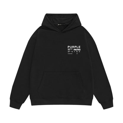 Purple Brand Mardi Gras Politics Hoodie