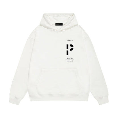 Purple Brand P Logo Pullover Hoodie
