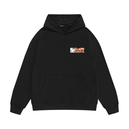 Purple Brand Collage Box Logo Hoodie