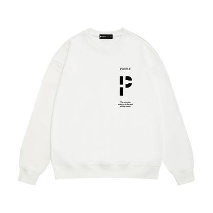Purple Brand P Logo Crewneck Sweatshirt