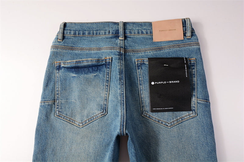 Purple Brand Heavy Rip Repair Stitch Slim Jeans 9073