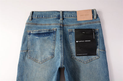 Purple Brand Heavy Rip Repair Stitch Slim Jeans 9073