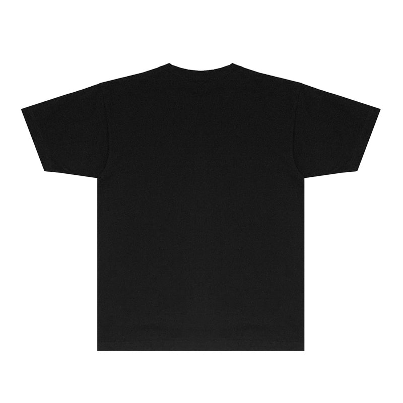 Purple Brand Abstract Oil Painting Print Tee