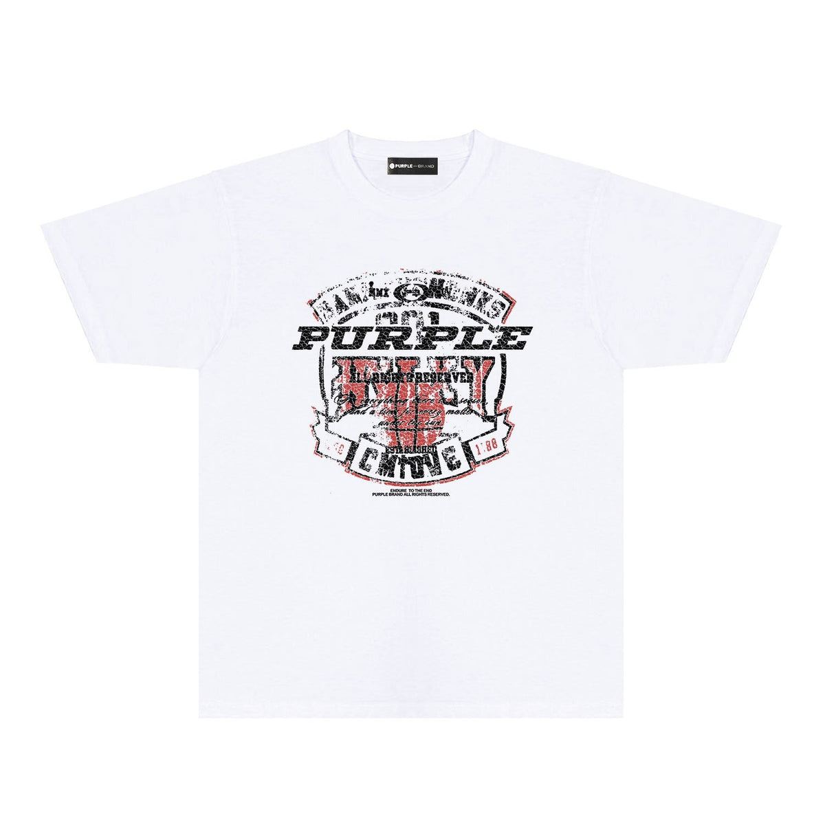 Purple Brand Endure Vintage Crest Graphic Tee