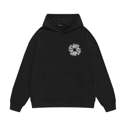 Purple Brand Radial Burst Circle Logo Pullover Hoodie