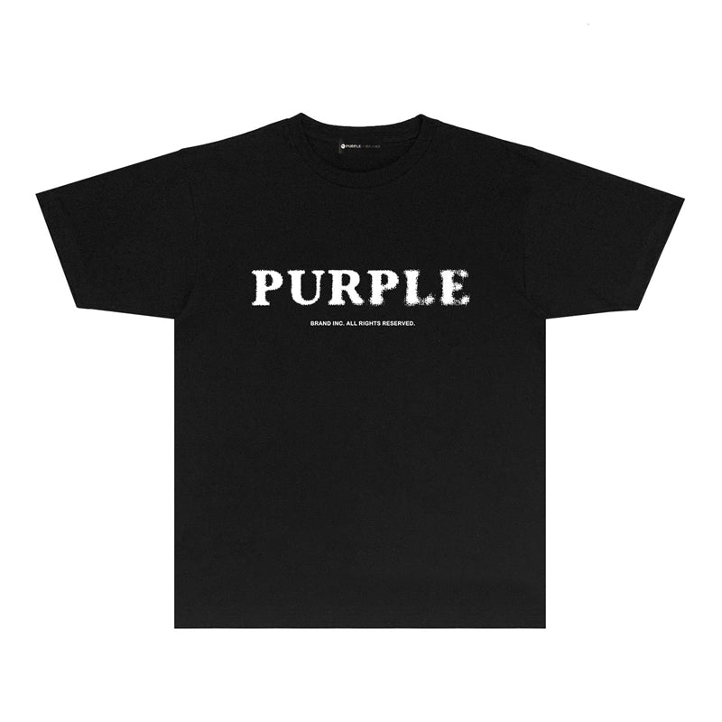 Purple Brand Inc. Distressed Logo Tee