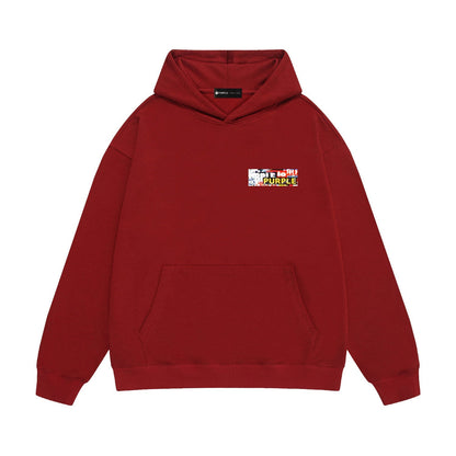 Purple Brand Collage Box Logo Hoodie