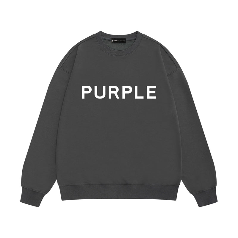 Purple Brand Classic Wordmark Crewneck Sweatshirt