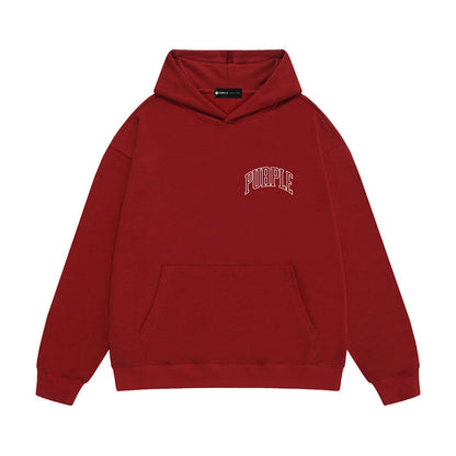 Purple Brand Baroque Angels College Pullover Hoodie